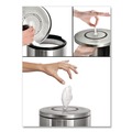 Paper & Dispensers | Gritt Commercial GRI510T Stainless Steel Tabletop Wipes Dispenser, 10 x 10 x 11.75, Brushed Stainless Steel image number 9