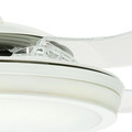 Ceiling Fans | Hunter 59086 48 in. Fanaway White Ceiling Fan with Light and Remote image number 2