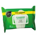 Cleaning Cloths | Sani Professional NIC A580FW 11.5 in. x 7 in. 1-Ply Multi-Surface Cleaning Wipes - Fresh Scent, White (12/Carton) image number 1