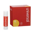 Office Jansan | Universal UNV75748 0.28 oz. Glue Sticks - Clear Dry (12/Pack) image number 0