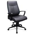 Office Chairs | Tempur-Pedic by Raynor TP300 19.57 in. to 22.56 in. Seat Height 300 Leather High-Back Chair Supports Up to 250 lbs. - Black image number 0