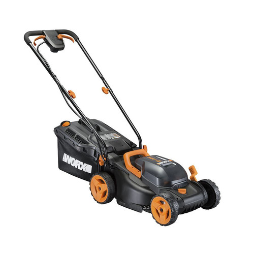 Push Mowers | Worx WG779 40V 4.0 Ah Cordless 14 in. Lawn Mower with Mulching Capabilities and Intellicut image number 0
