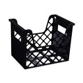 Office Jansan | Universal UNV08123 Recycled Extra Capacity Desktop File Holder - Letter, Black image number 0