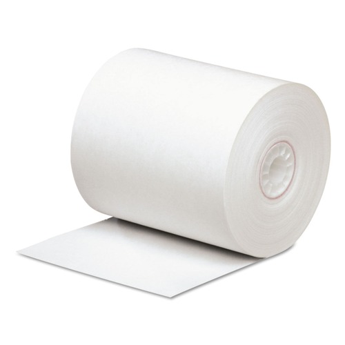  | PM Company 05290 Direct Thermal Printing 0.45 in. Core 3.13 in. x 290 ft. Paper Rolls - White (50/Carton) image number 0