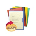 Mothers Day Sale! Save an Extra 10% off your order | Smead 85740 Organized Up Poly Opaque Project Jackets - Letter, Assorted (5/Pack) image number 2