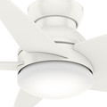 Ceiling Fans | Casablanca 59350 44 in. Isotope Fresh White Ceiling Fan with Light and Wall Control image number 4