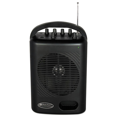 Speakers & Radios | AmpliVox SW245 50W Power Pod PA - Black image number 0