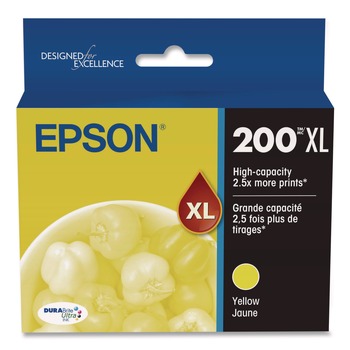 Epson (200XL) DURABrite Ultra High-Yield Ink - Yellow
