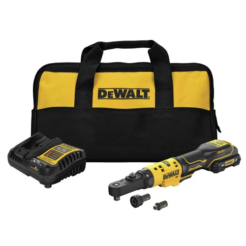 Cordless Ratchets | Dewalt DCF500GG1 12V MAX XTREME Brushless Lithium-Ion 3/8 in. and 1/4 in. Cordless Sealed Head Ratchet Kit (3 Ah) image number 0