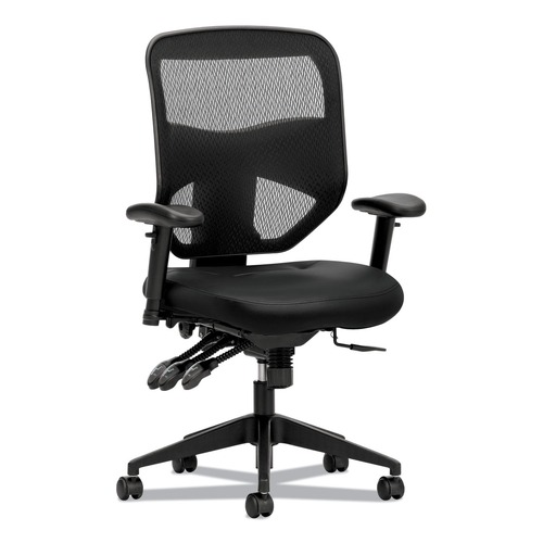 Office Chairs | HON BSXVL532SB11 17 in. to 21 in. Seat Height 250 lbs. Capacity Prominent Mesh High-Back Task Chair - Black image number 0