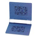 Office Jansan | ACCO A7054123A PRESSTEX 11 in. x 8.5 in. 6 in. Capacity 2 Posts Post Binders with Storage Hooks - Dark Blue image number 1