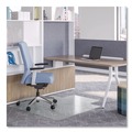 Cleaning & Janitorial Supplies | Deflecto CM1K232OCB 45 in. x 53 in. OceanMat Lipped Carpet Chair Mat - Clear image number 4