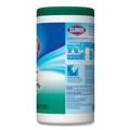Cleaning & Janitorial Supplies | Clorox 01656 7 in. x 8 in. 1-Ply Disinfecting Wipes - Fresh Scent, White (450/Carton) image number 2