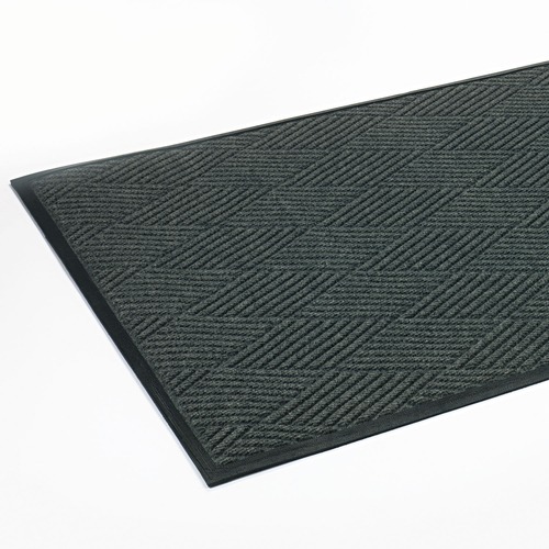  | Crown S1 R046ST 45 in. x 70 in. Polypropylene Super-Soaker Diamond Mat - Slate image number 0