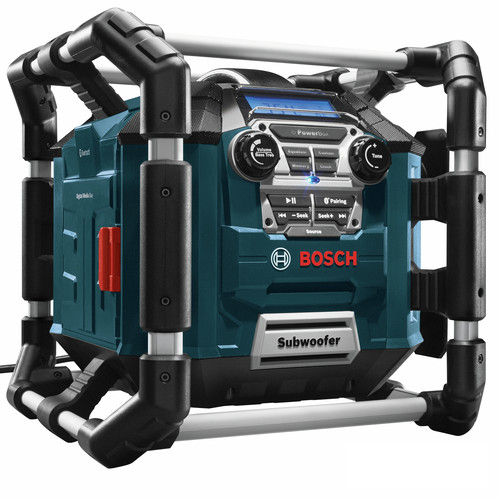 Bosch PB360C 18V Cordless LithiumIon Power Box Jobsite AMFM RadioChargerDigital Media Stereo