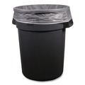 Trash Bags | Heritage B8048ZC 40 in. x 48 in. 3 mil 45 Gallon Linear Low-Density Can Liners - Clear (75/Carton) image number 1