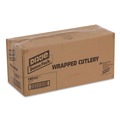 Cutlery | Dixie FMP23C Mediumweight Polypropylene Fork Cutlery - White (1000/Carton) image number 2