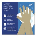 Cleaning & Janitorial Supplies | Scott 01000 8 in. x 1000 ft. 1.5 in. Core 1-Ply Essential High Capacity Hard Roll Towels - White (12 Rolls/Carton) image number 10