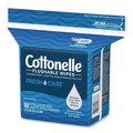 Cleaning & Disinfecting Wipes | Cottonelle 41777 5 in. x 7.25 in. Fresh Care Flushable Cleansing Cloths - White image number 1