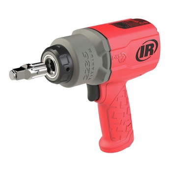 Ingersoll Rand 2236QTIMAX-R DXS 1350 BPM 7500 RPM 1500 ft-lbs. Breakaway Torque 1/2 in. Drive Standard Anvil Air Impact Wrench - Red