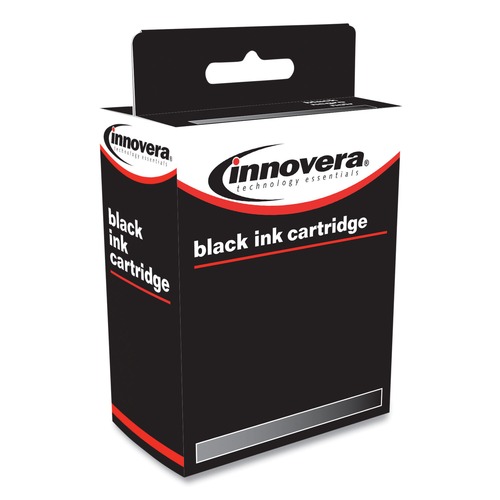 Ink & Toner | Innovera IVRLC61BK Remanufactured 450-Page Yield Ink for Brother LC61BK - Black image number 0