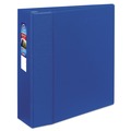 Office Jansan | Avery 79884 3 Locking One Touch EZD Rings 4 in. Capacity 11 in. x 8.5 in. Heavy-Duty Non-View Binder with DuraHinge - Blue image number 0