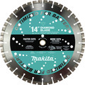 Makita E-16748 14 in. Thin Kerf Segmented General Purpose Diamond Blade image number 0