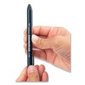 Pens | Tombow 51538 4.4 mm Wax-Based Marking Pencil - Black Wax, Navy Blue Barrel (10/Box) image number 4