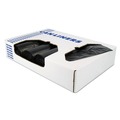 Cleaning & Janitorial Supplies | Heritage X8046QK 45 Gallon 2 mil 40 in. x 46 in. Low-Density Repro Can Liners - Black (100/Carton) image number 2