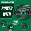 Metabo HPT C3607DWAQ4M MultiVolt 36V Brushless Lithium-Ion 7-1/4 in. Cordless Rear Handle Circular Saw (Tool Only) image number 2