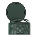 Trash & Waste Bins | Furloo FLO1TG 13-Gallon Top Door Heavy-Duty Outdoor Pet Waste Trash Can with Lid - Green image number 3