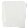  | Universal UNV21127 Letter Size Nonglare Economy Top-Load Poly Sheet Protectors - Clear (200/Box) image number 0