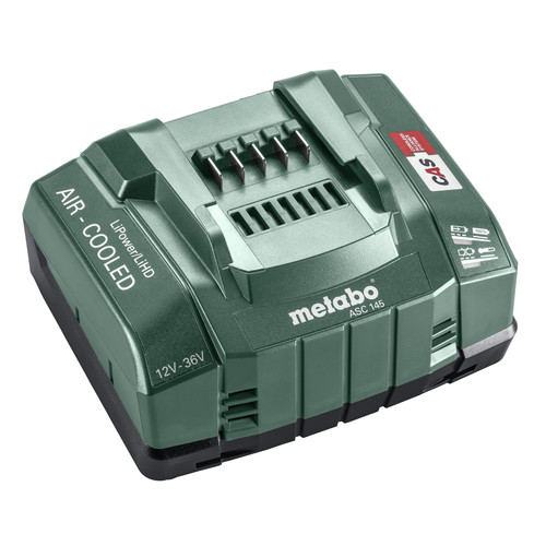 Chargers | Metabo 627380000 ASC 145  Fast Battery Charger for 12V-36V Batteries image number 0
