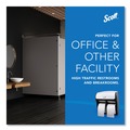 Toilet Paper Dispensers | Scott 44517 11.25 in. x 6.31 in. x 12.75 in. Pro High Capacity Coreless SRB Tissue Dispenser - White (1/Carton) image number 9