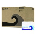 Cleaning & Janitorial Supplies | Boardwalk BWKK5000B 14.17 in. x 16.73 in. Premium Half-Fold Toilet Seat Covers - White (250/Sleeve, 20 Sleeves/Carton) image number 0