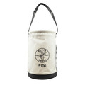 Cases and Bags | Klein Tools 5106 9 in. x 14 in. Straight-Wall Canvas Tool Bucket image number 1