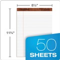 Office Jansan | TOPS 7533 8.5 x 11.75 Sheets (50) The Legal Pad Ruled Perforated Pads - White (1-Dozen) image number 2