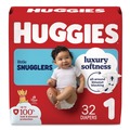 Cleaning & Janitorial Supplies | Huggies 49695 Little Snugglers Baby Diapers - Size 1/Disney Design (32/Pack) image number 3