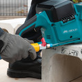 Concrete Saws | Makita XEC01PT1 18V X2 (36V) LXT Brushless Lithium-Ion 9 in. Cordless Power Cutter with AFT Electric Brake Kit with 4 Batteries (5 Ah) image number 10