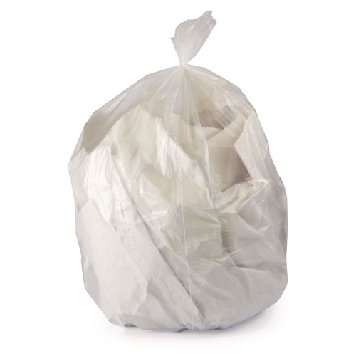 Trash Bags | Heritage H4832HC 24 in. x 32 in. 16 gal. 0.7 mil Linear Low-Density Can Liners - Clear (500/Carton) image number 0
