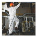 Bib Overalls | Ansell KCC 46005 A30 Elastic-Back Coveralls - Double Extra Large, White (25/Carton) image number 4