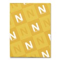 Office Jansan | Neenah Paper 06511 8.5 in. x 11 in. 24 lbs. Bond Weight CLASSIC Laid Stationery - Avon White (500/Ream) image number 3