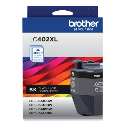 Ink & Toner | Brother LC402XLBKS LC402XLBKS 3,000 Page-Yield High-Yield Ink - Black image number 0