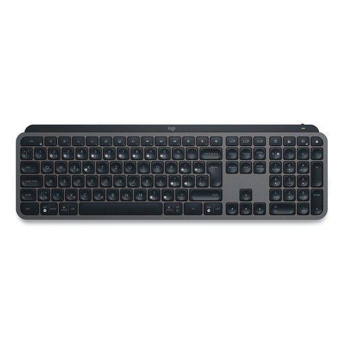 Office Jansan | Logitech 920-011406 MX Keys S Keyboard with 108 Keys - Black image number 0