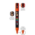 Permanent Markers | uni-ball PC5M16C Medium Bullet Tip Water-Based Paint Markers - Assorted Colors (16/Pack) image number 4
