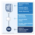 Cleaning & Janitorial Supplies | Tork 651220 12.56 in. x 10.57 in. x 18.09 in. Washstation Dispenser - Aqua/White image number 4
