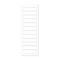 Office Jansan | Avery 04013 0.94 in. x 3.5 in. Pin-Fed Printers Dot Matrix Printer Mailing Labels - White (5000/Box) image number 1