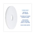 Just Launched | Boardwalk BWK4012WHI 12 in. Diameter Polishing Floor Pads - White (5/Carton) image number 4