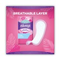 Always 10796PK Thin Daily Panty Liners, Regular, 120/pack image number 1