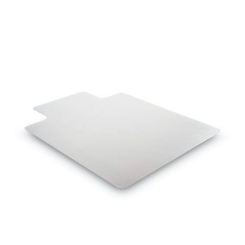 Deflecto 36 x 48 SuperMat Frequent Use Lipped Roll Chair Mat for Med Pile Carpet - Clear